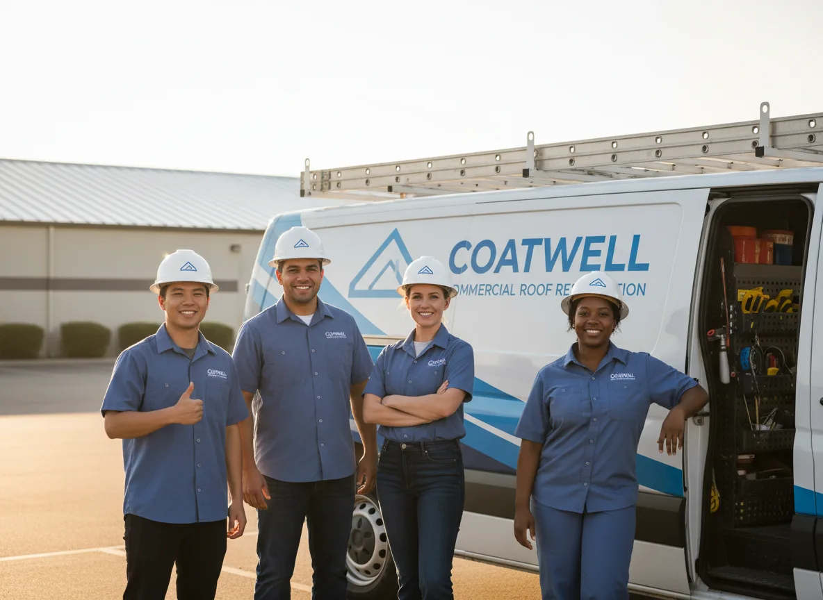 Commercial roof coating company in Hinckley, OH